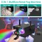 Fog Machine with Disco Ball RGB Lights 600W 6000CFM Smoke Machine with 8 Colorful Lighting Effects Wireless Remote Control for Party Wedding Stage Halloween Christmas GPCT5250